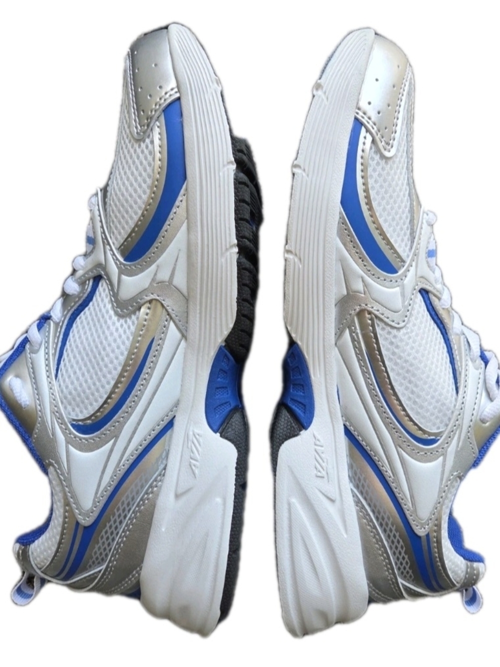 AVIA 5000 Performance Control White/Blue/Silver Sneakers US Women's Size 10 - Picture 7 of 17
